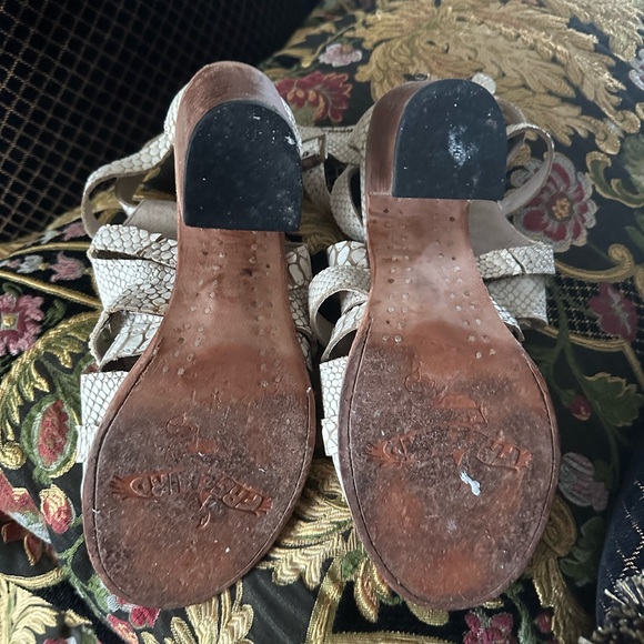 Freebird snake leather sandals - Picture 3 of 6